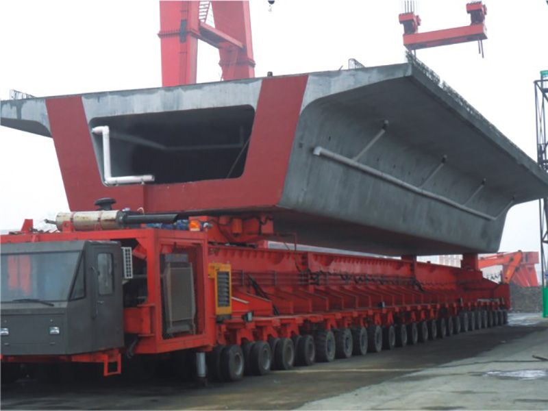 900t輪胎運(yùn)梁車